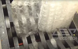 Enhancing Bubble Wrap Recycling with Small Dual Shaft Shredders