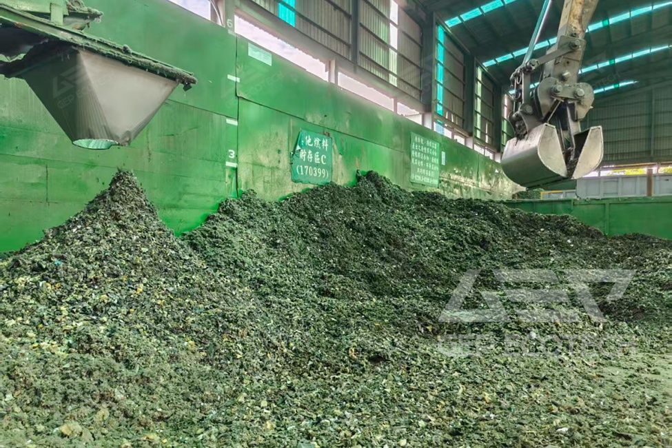 ASR (Automotive Shredder Residue) to SRF Production Line in Taiwan