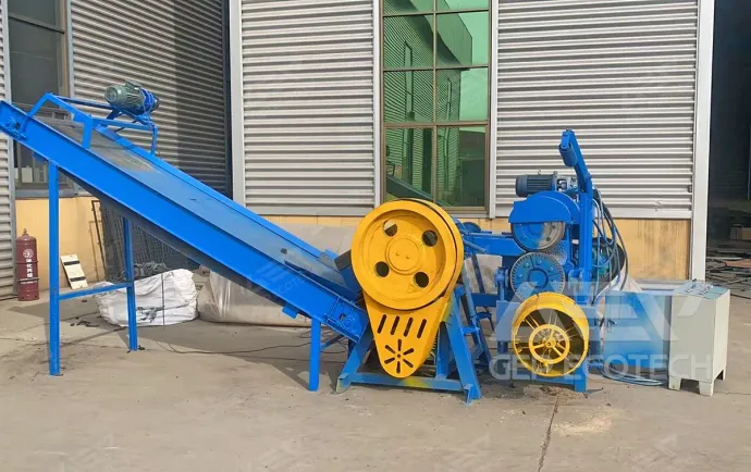 Integrated Tire Cutting Machine