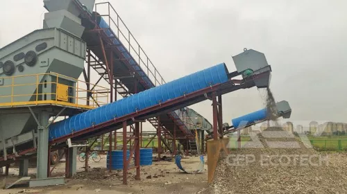 Aged Decoration Waste Crushing Project in Yunnan, China