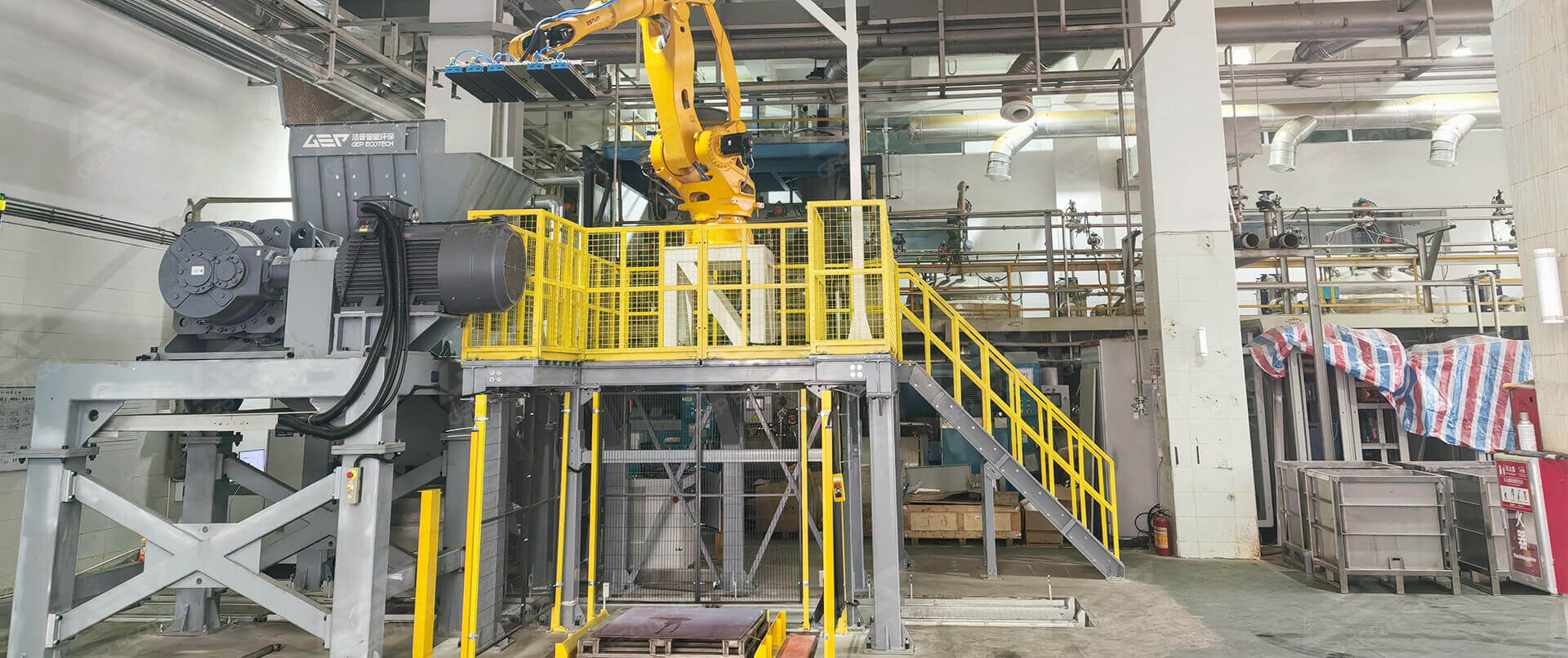 30 mm-Thick Copper Plate Shredding Project in Guangdong, China