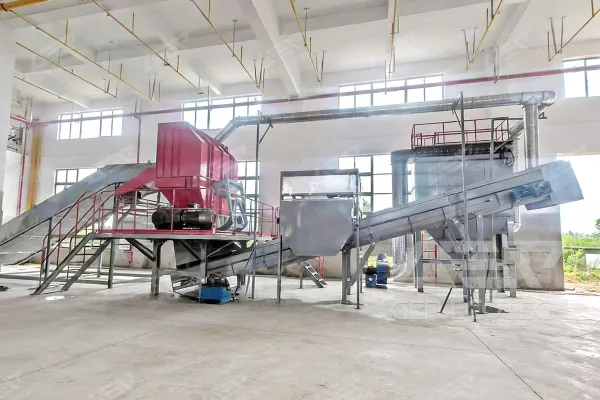 The Bulky Waste Treatment Line