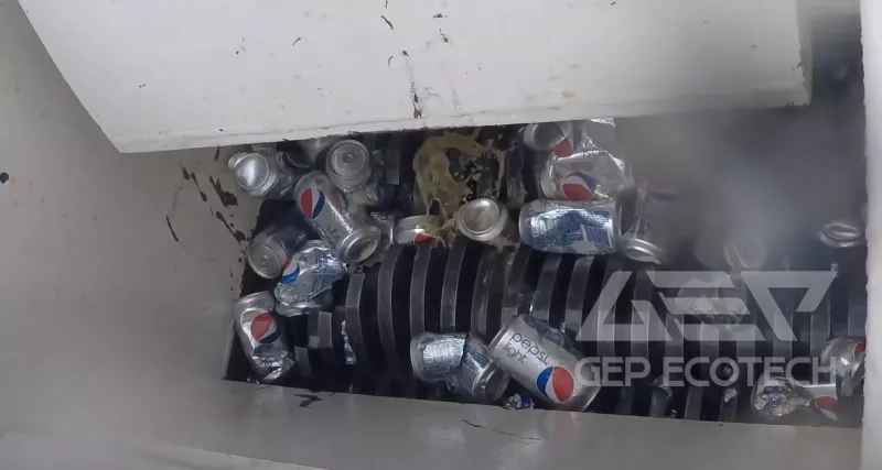 Aluminum Can Crushing