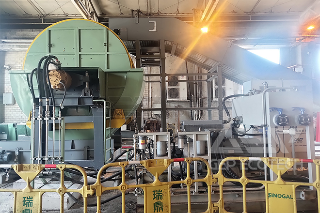 Double-Shaft Waste Tire Shredder