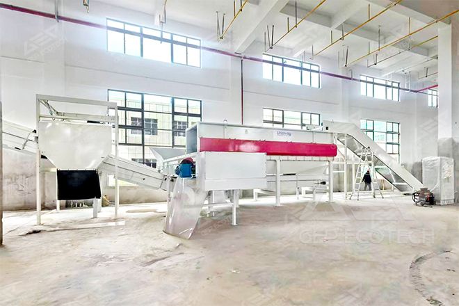 MSW Sorting Center Project in Hubei, China