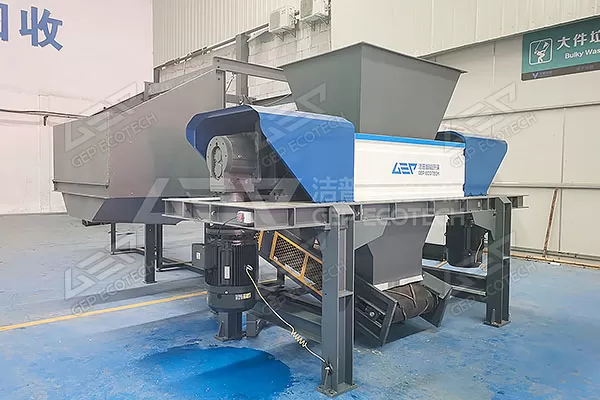 Industrial textile waste shredder for sale