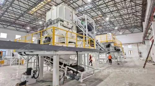 Construction Waste Combustibles to Alternative Fuel Project in Shanghai