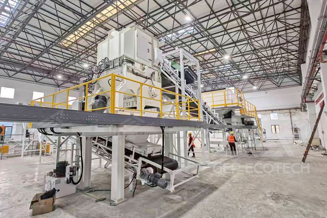 Construction Waste Combustibles to Alternative Fuel Project in Shanghai