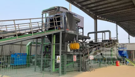 Industrial & Commercial Waste Shredder