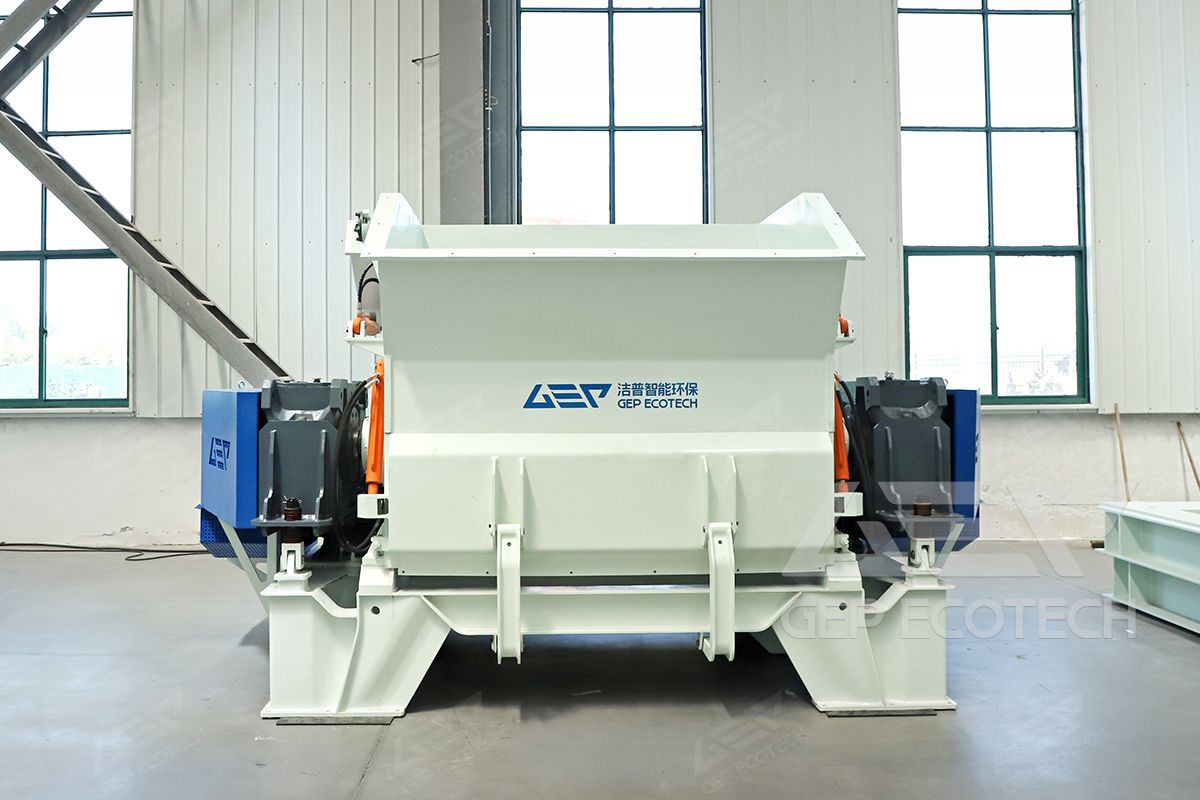 single shaft fine shredder