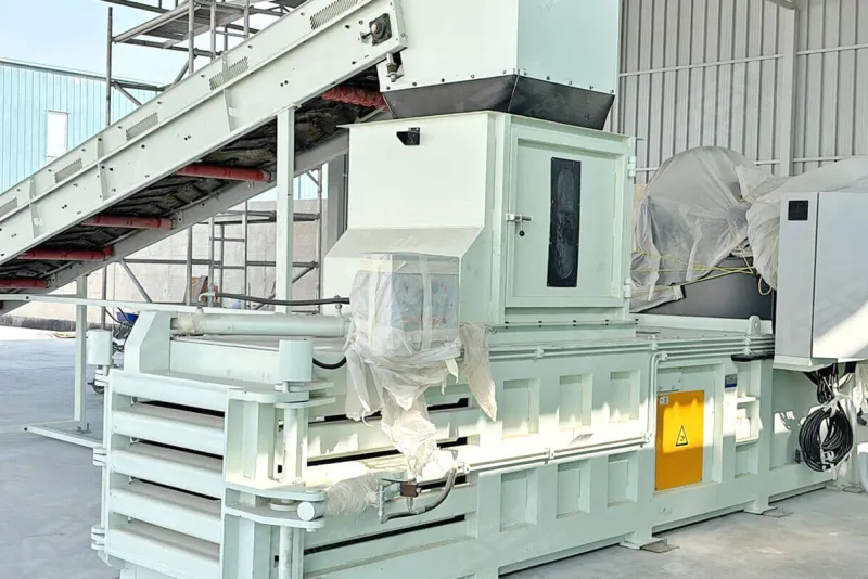100 Tons/Month MSW Recyclables Baling Project in the Middle East