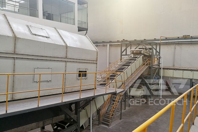 Municipal Solid Waste Shredding and Sorting Project in Hebei, China