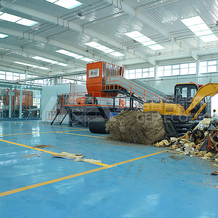 straw shredder machine