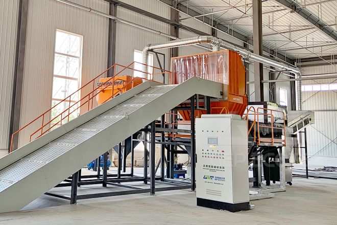 China Shandong Domestic Waste Sorting Operation Center Bulky Waste Disposal Project