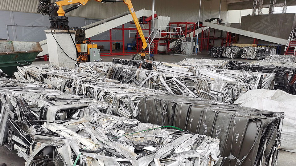 North American Aluminum Scrap Recycling Plant 8 Tons/Hour