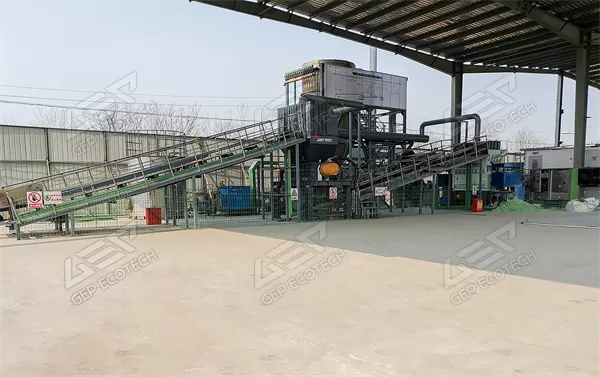 waste FRP processing production line