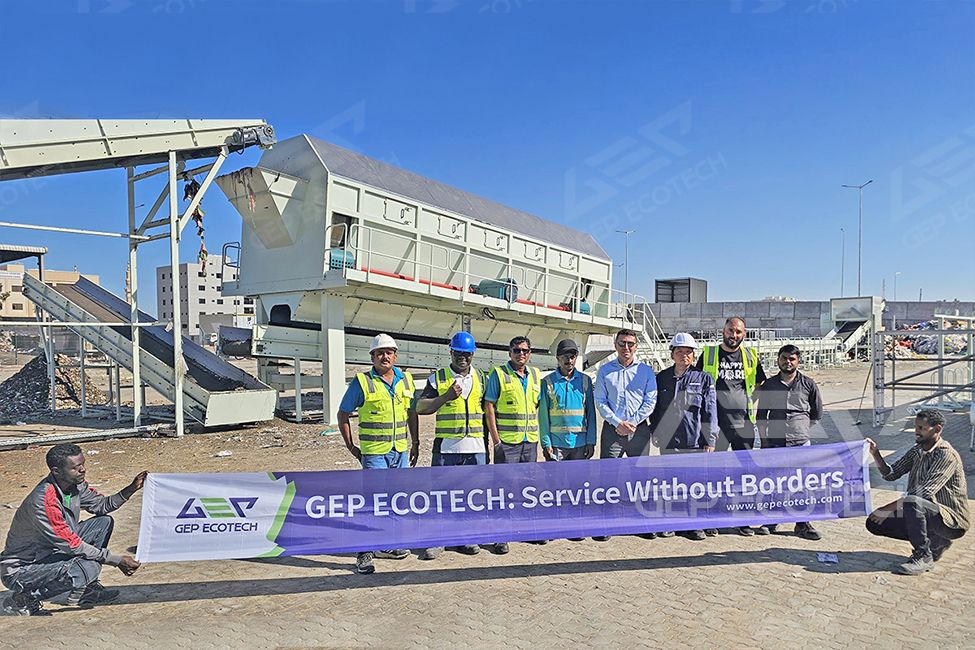 50TPH Dual-Output Waste-to-Fuel Project in the Middle East