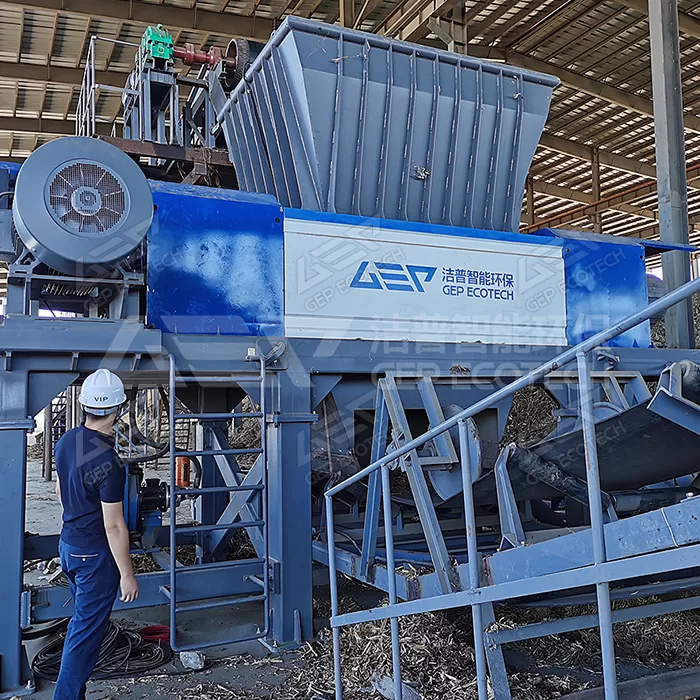 straw shredder heavy machine