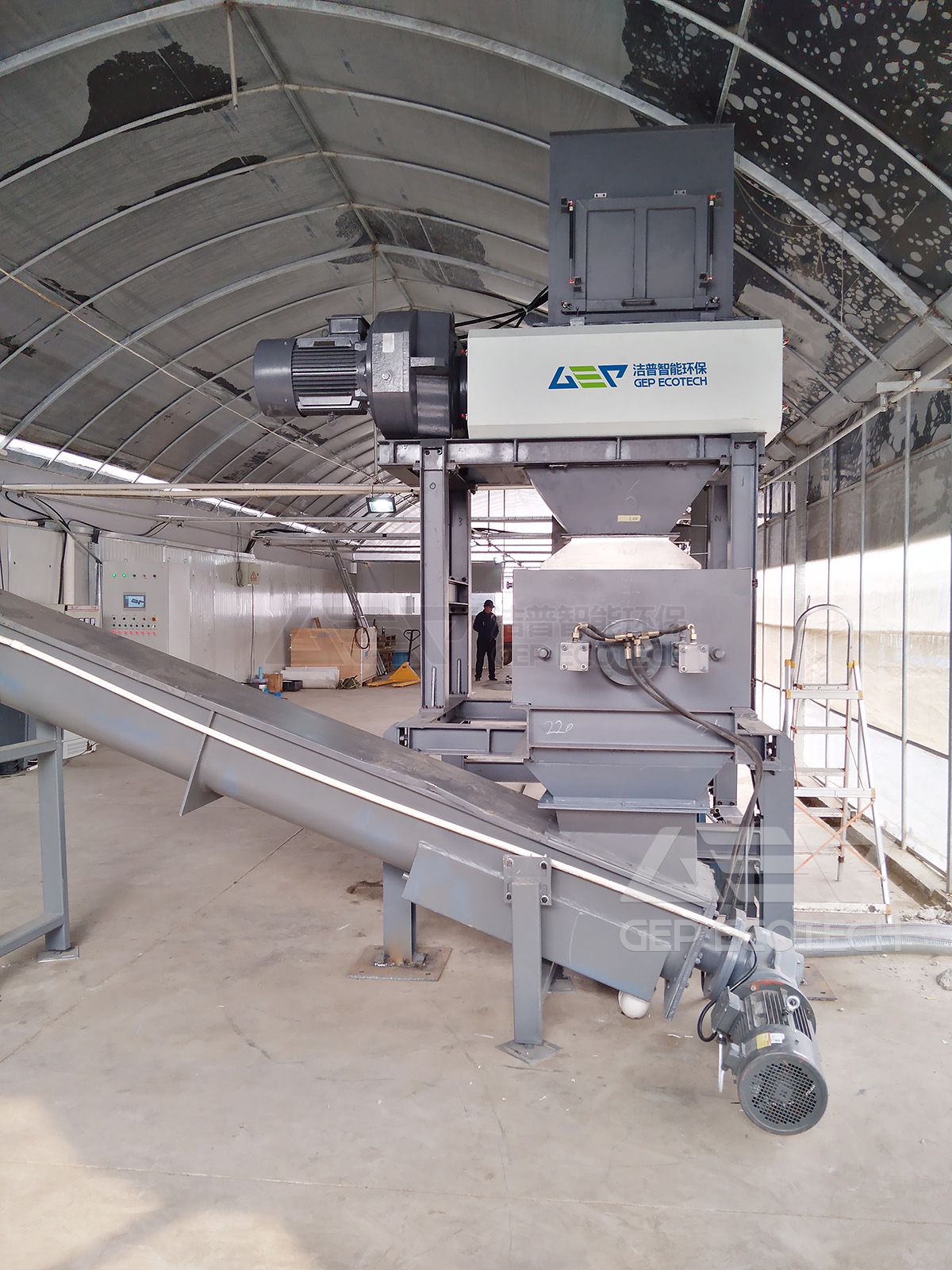 Small Organic Waste Two Axis Shredder Model - GDF5 in Jordan