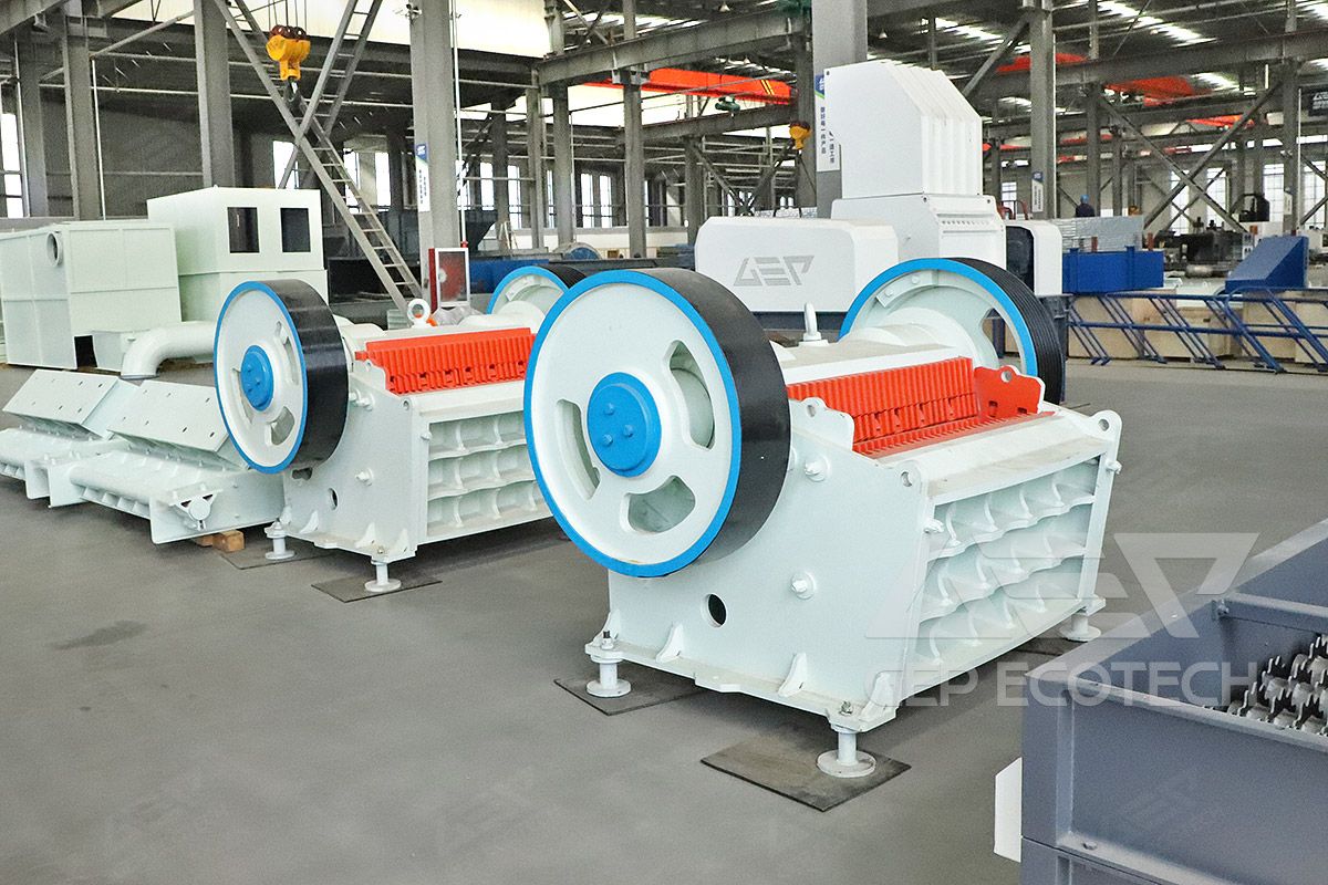 Fine jaw crusher