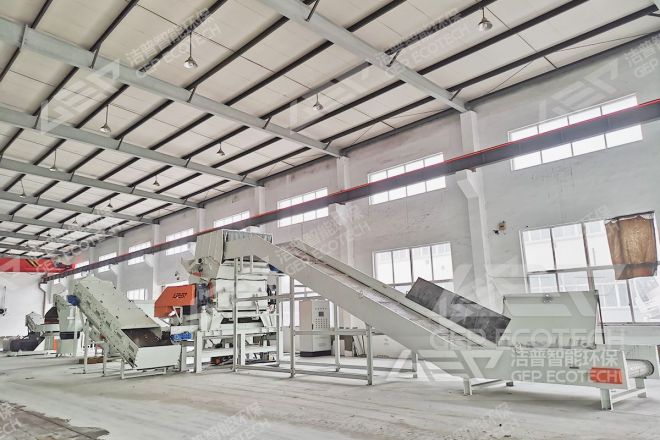 Industrial waste RDF production line