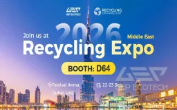 GEP ECOTECH Brings Waste‑to‑Resource Solutions to Recycling Expo Middle East 2026—Booth D64