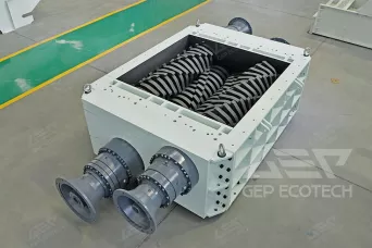 Four-Shaft Shredder