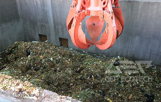 Fruit and Vegetable Waste Shredding