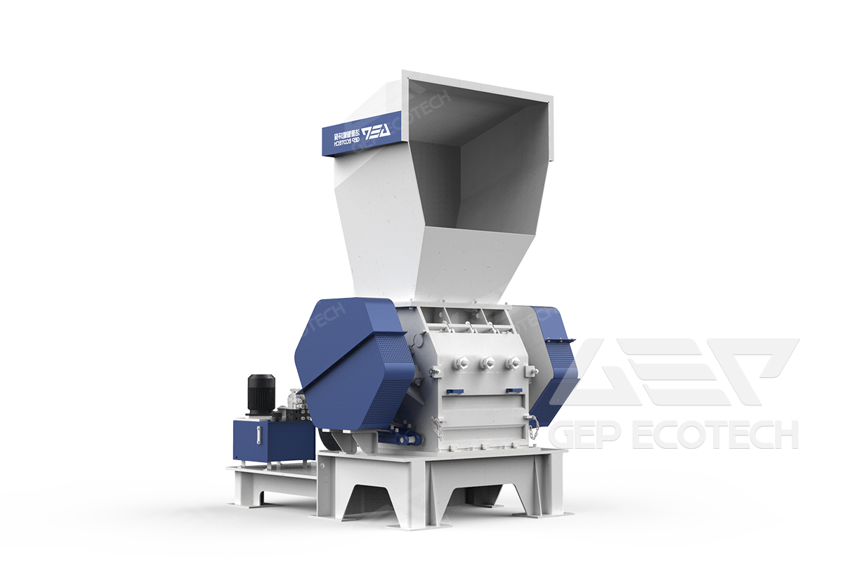 1000 kg/hr Full and Efficient Plastic Film Fine Shredding Solution