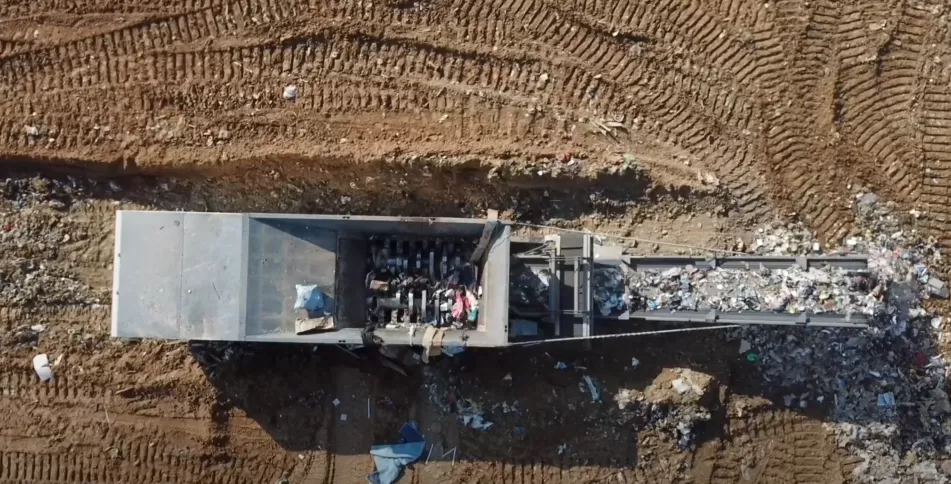 landfill mobile shredder landfill mobile shredder