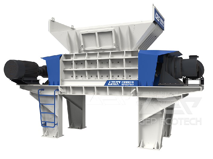 industrial waste shredder